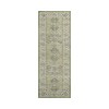 Dalyn Luxury Washable Hatay HY9 Aloe 2'3" x 7'6" Runner Rug