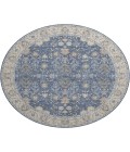 Dalyn Luxury Washable Hatay HY9 Blue 8' x 8' Round Rug