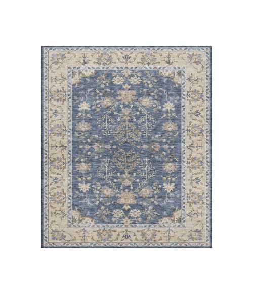 Dalyn Luxury Washable Hatay HY9 Blue 2'6" x 3'10" Rug