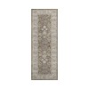 Dalyn Luxury Washable Hatay HY9 Brown 2'3" x 7'6" Runner Rug