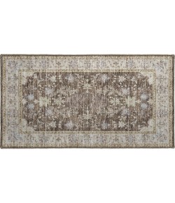 Dalyn Luxury Washable Hatay HY9 Brown 1'8" x 2'6" Rug