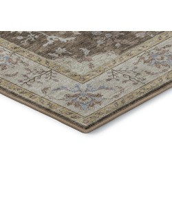 Dalyn Luxury Washable Hatay HY9 Brown 5' x 7'6" Rug