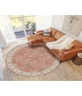 Dalyn Luxury Washable Hatay HY9 Coral 8' x 8' Round Rug