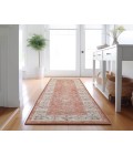 Dalyn Luxury Washable Hatay HY9 Coral 2'3" x 7'6" Runner Rug