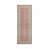 Dalyn Luxury Washable Hatay HY9 Coral 2'3" x 7'6" Runner Rug