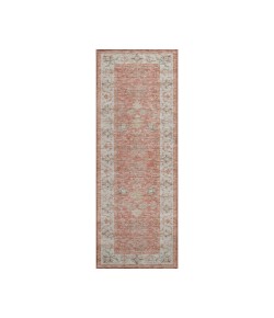 Dalyn Luxury Washable Hatay HY9 Coral 2'3" x 7'6" Runner Rug