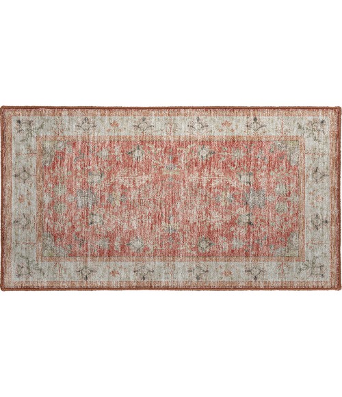 Dalyn Luxury Washable Hatay HY9 Coral 1'8" x 2'6" Rug