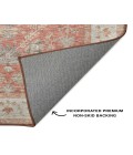 Dalyn Luxury Washable Hatay HY9 Coral 5' x 7'6" Rug