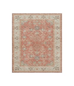 Dalyn Luxury Washable Hatay HY9 Coral 5' x 7'6" Rug