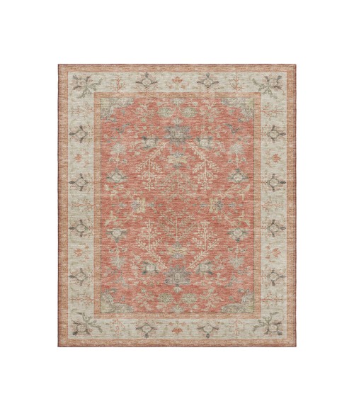 Dalyn Luxury Washable Hatay HY9 Coral 5' x 7'6" Rug