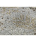 Dalyn Luxury Washable Hatay HY9 Gray 8' x 8' Round Rug