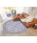 Dalyn Luxury Washable Hatay HY9 Lavender 8' x 8' Round Rug