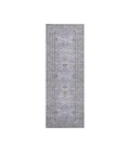 Dalyn Luxury Washable Hatay HY9 Lavender 2'3" x 7'6" Runner Rug