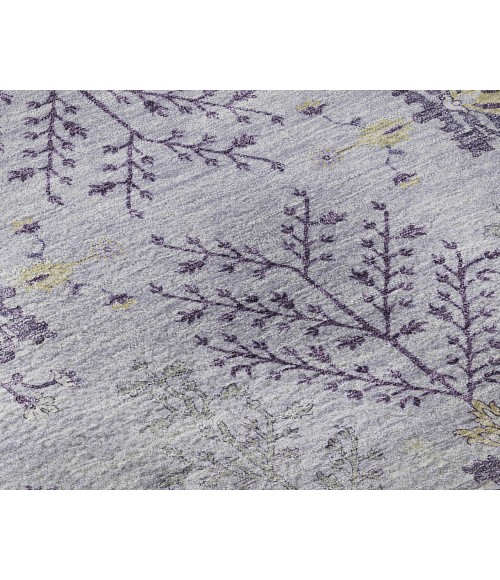 Dalyn Luxury Washable Hatay HY9 Lavender 3' x 5' Rug