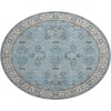 Dalyn Luxury Washable Hatay HY9 Sky 8' x 8' Round Rug