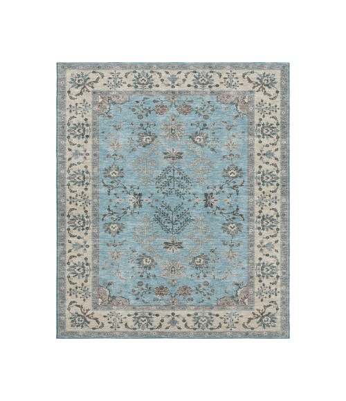 Dalyn Luxury Washable Hatay HY9 Sky 3' x 5' Rug