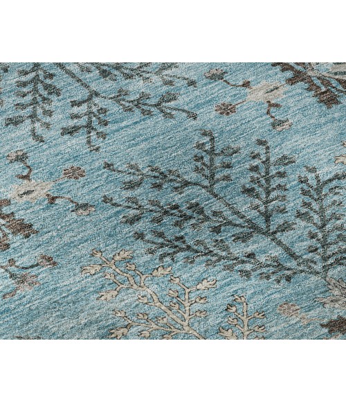 Dalyn Luxury Washable Hatay HY9 Sky 3' x 5' Rug