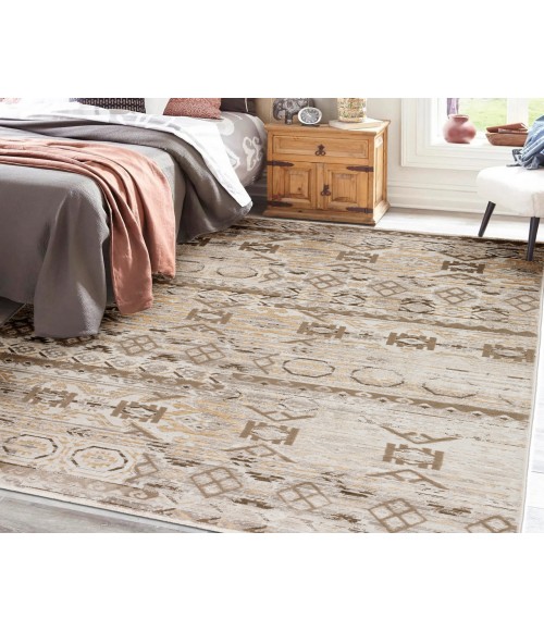 Dalyn Izmir IZ3 Flax 5'3" x 7'8" Rug