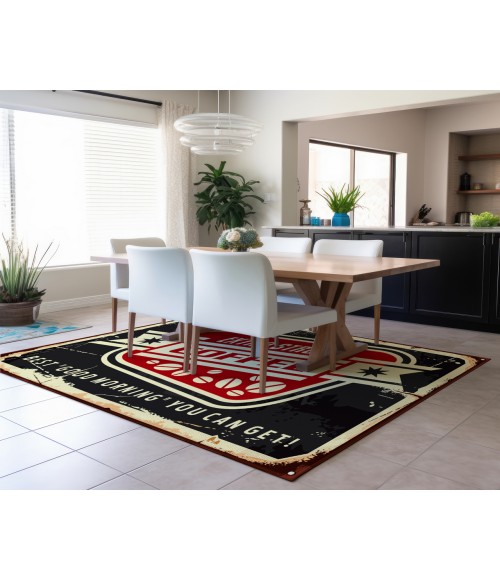 Dalyn Kendall Rug Dalyn Indoor/Outdoor Kendall KE11 Black Washable 10' x 14' Rug
