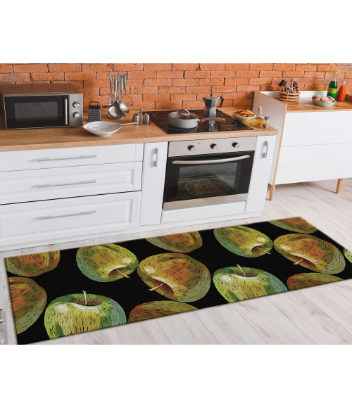 Dalyn Indoor/Outdoor Kendall KE8 Black Washable 2'3" x 7'6" Runner Rug