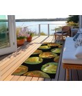 Dalyn Indoor/Outdoor Kendall KE8 Black Washable 2'3" x 7'6" Runner Rug