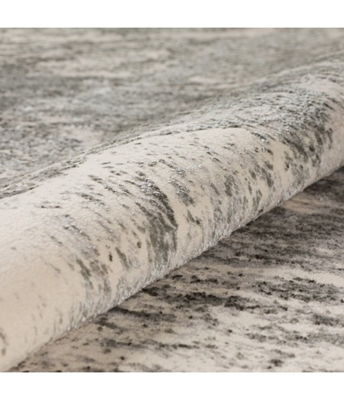 Dalyn Karma KM17 Grey Area Rug 5 ft. 1 X 7 ft. 5 Rectangle