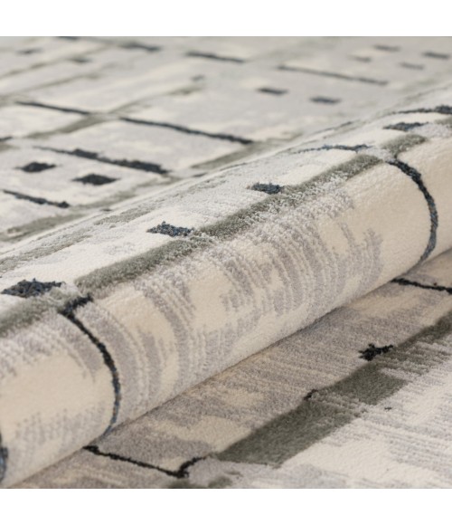 Dalyn Karma KM4 Grey Area Rug 9 ft. 4 X 13 ft. 2 Rectangle