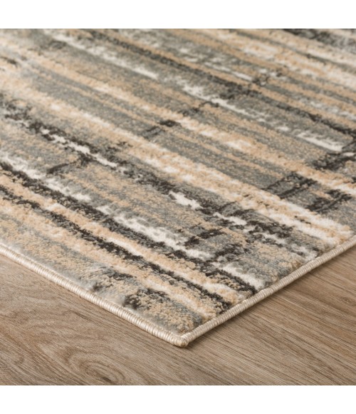Dalyn Karma KM8 Grey Area Rug 3 ft. 3 X 5 ft. 1 Rectangle