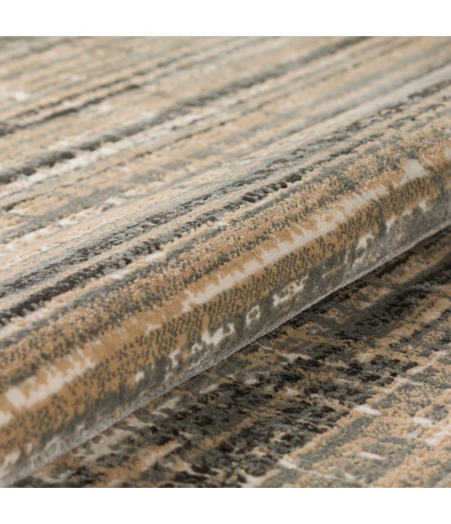 Dalyn Karma KM8 Grey Area Rug 3 ft. 3 X 5 ft. 1 Rectangle