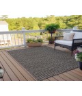 Dalyn Indoor/Outdoor Laidley LA1 Chocolate Washable 10' x 14' Rug