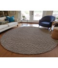 Dalyn Indoor/Outdoor Laidley LA1 Chocolate Washable 4' x 4' Rug