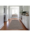 Dalyn Indoor/Outdoor Laidley LA1 Chocolate Washable 2'3" x 12' Rug
