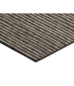 Dalyn Indoor/Outdoor Laidley LA1 Chocolate Washable 6' x 6' Rug