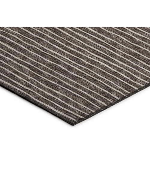Dalyn Indoor/Outdoor Laidley LA1 Chocolate Washable 2'3" x 12' Rug
