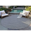 Dalyn Indoor/Outdoor Laidley LA1 Grey Washable 10' x 10' Rug