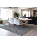 Dalyn Indoor/Outdoor Laidley LA1 Grey Washable 3' x 5' Rug