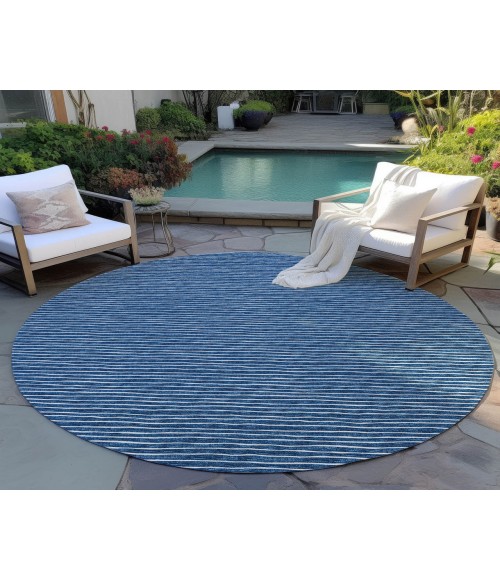 Dalyn Indoor/Outdoor Laidley LA1 Navy Washable 10' x 10' Rug