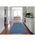 Dalyn Indoor/Outdoor Laidley LA1 Navy Washable 2'3" x 10' Rug