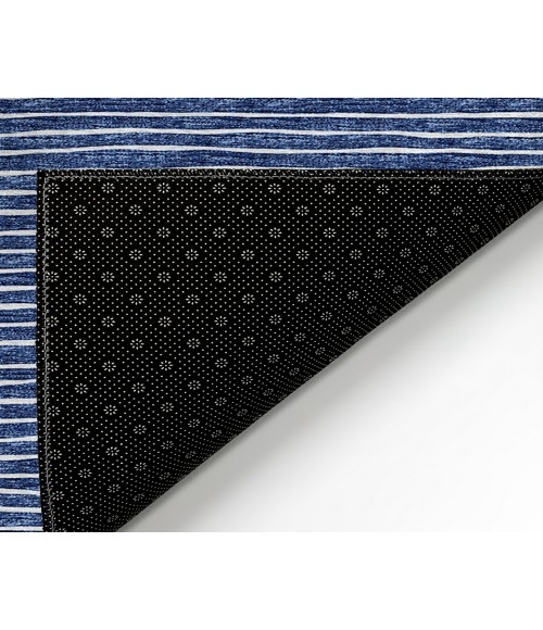 Dalyn Indoor/Outdoor Laidley LA1 Navy Washable 10' x 10' Rug