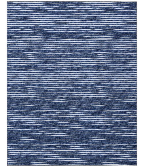 Dalyn Indoor/Outdoor Laidley LA1 Navy Washable 8' x 10' Rug