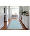 Dalyn Indoor/Outdoor Laidley LA1 Sky Blue Washable 2'3" x 7'6" Rug