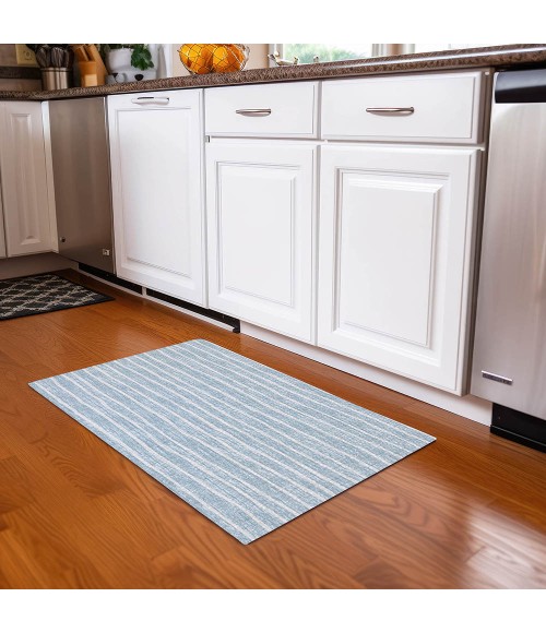 Dalyn Indoor/Outdoor Laidley LA1 Sky Blue Washable 1'8" x 2'6" Rug