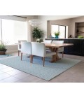 Dalyn Indoor/Outdoor Laidley LA1 Sky Blue Washable 10' x 14' Rug