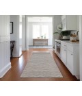 Dalyn Indoor/Outdoor Laidley LA1 Taupe Washable 2'3" x 10' Rug