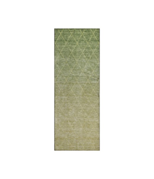 Dalyn Luxury Washable Lazio LZ2 Aloe 2'3" x 7'6" Runner Rug