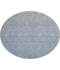 Dalyn Lazio Rug Dalyn Luxury Washable Lazio LZ2 Blue 8' x 8' Round Rug