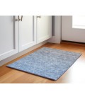 Dalyn Luxury Washable Lazio LZ2 Blue 1'8" x 2'6" Rug