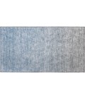 Dalyn Luxury Washable Lazio LZ2 Blue 1'8" x 2'6" Rug