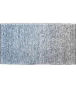 Dalyn Luxury Washable Lazio LZ2 Blue 1'8" x 2'6" Rug