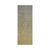 Dalyn Luxury Washable Lazio LZ2 Gold 2'3" x 7'6" Runner Rug